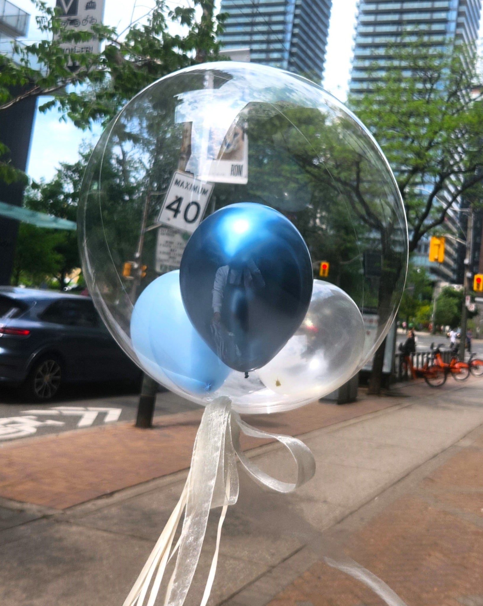 Bubble Balloons-Blue