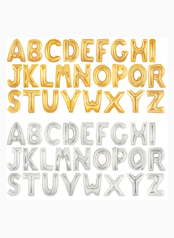 Letter Balloons